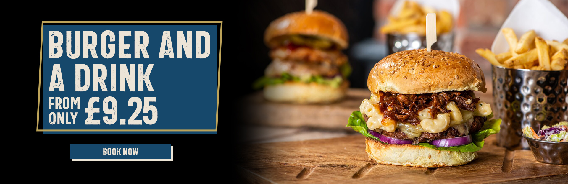 Burger & Drink at FITZ REGENT
